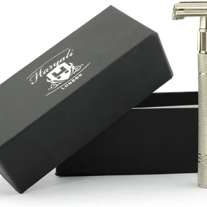 Heavy Duty Double Edge Safety Razor Metal Handle Classic Wet Shave Mens Grooming