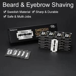 10-200PCS Safety Razor Blades Extra Super Stainless Double Edge Razor Blades AU